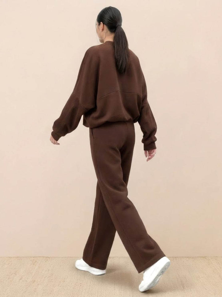The Voyager Zip Set brown image 3 