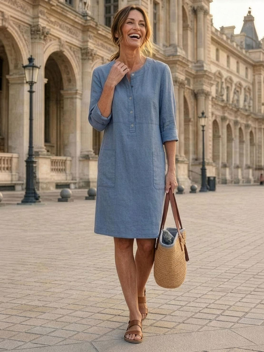 Timeless Class: Cotton Dress