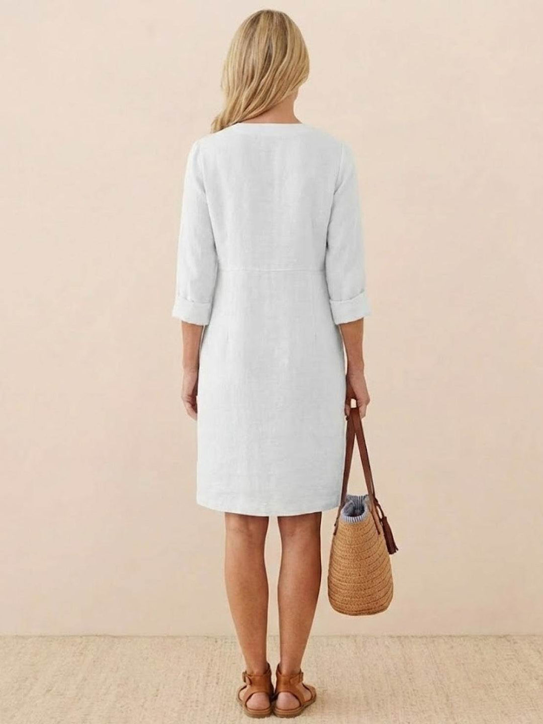 Timeless Class: Cotton Dress