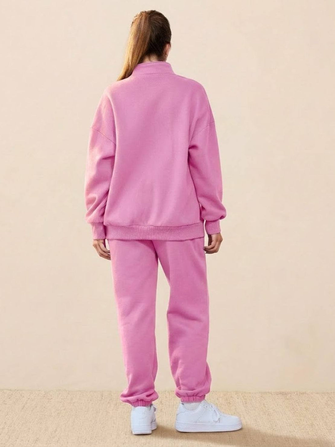 Ultra-Soft and Comfy Co-ord Tracksuit Set pink image 3 