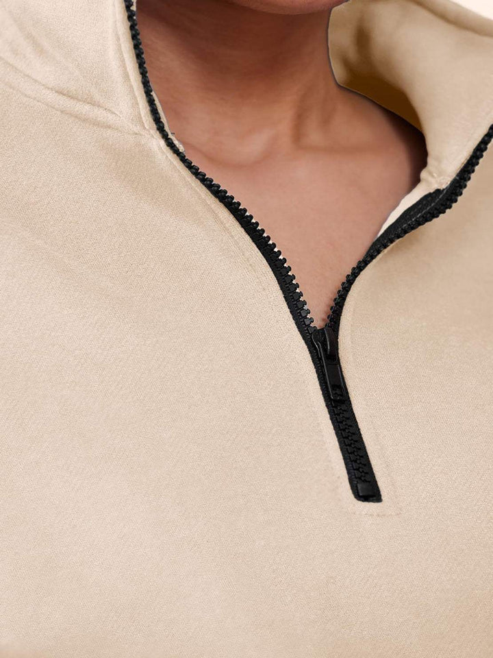 Ultra-Soft and Comfy Co-ord Tracksuit Set beige image 6 