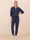Unisex Half-Zip Sweat Set