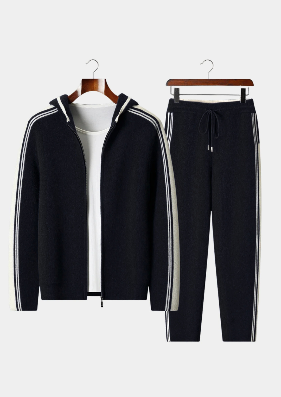 Pure Extra-Fine Merino Wool Damien Set black image 1 #color_black
